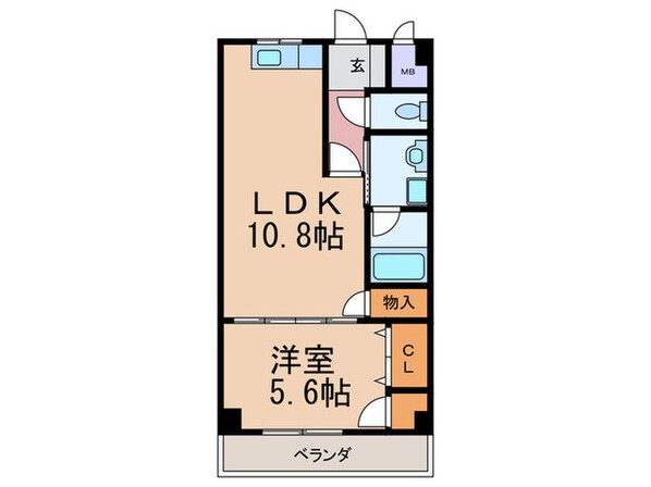 ヴィリアパスの物件間取画像